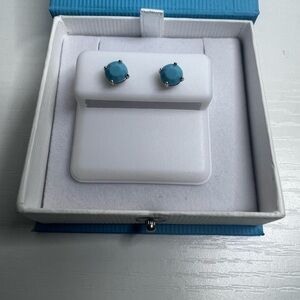 925 Sterling Silver Turquoise Earrings